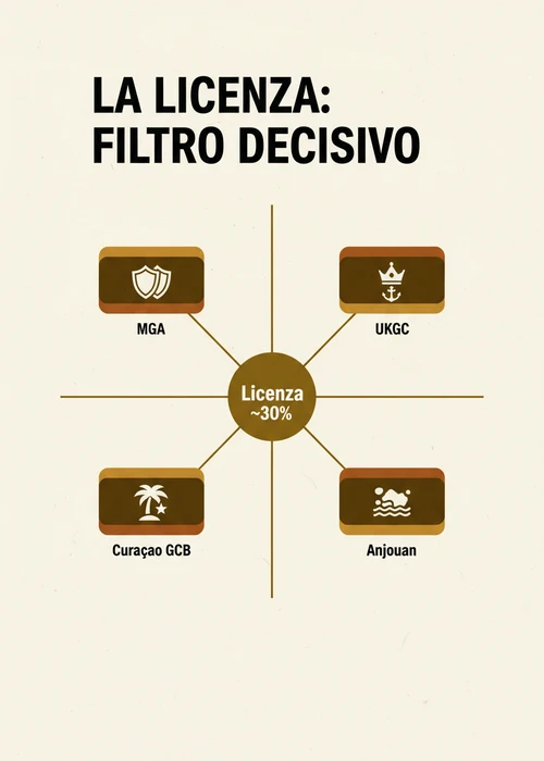 Icona di un casinò online con monete d'oro e simboli di carte da gioco, rappresentante i migliori casinò stranieri sicuri per il 2026.