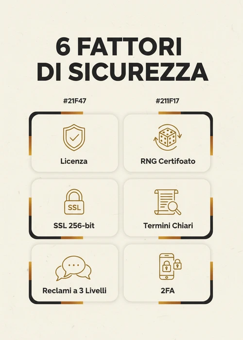 Icone di sicurezza digitali su uno schermo di casinò online, con lucchetti e scudi